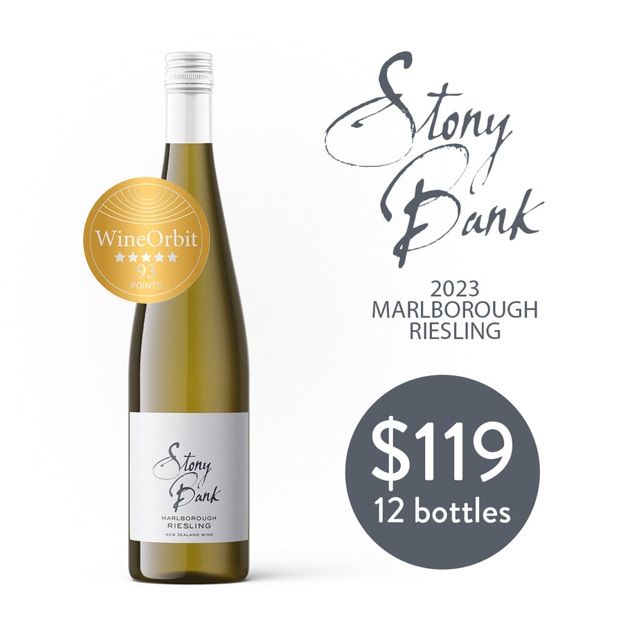2023 Stony Bank Riesling - 12 Bottles